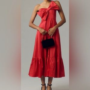 Hutch bow-tie mix dress anthropologie